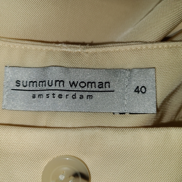 Summum Amsterdam Viscose Wide Leg Trouser/Top Set  Euro Size 40 US Size 10 NWT - Picture 13 of 14